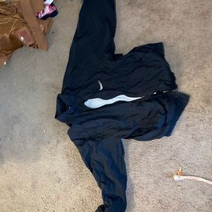 Black Nike windbreaker men’s size